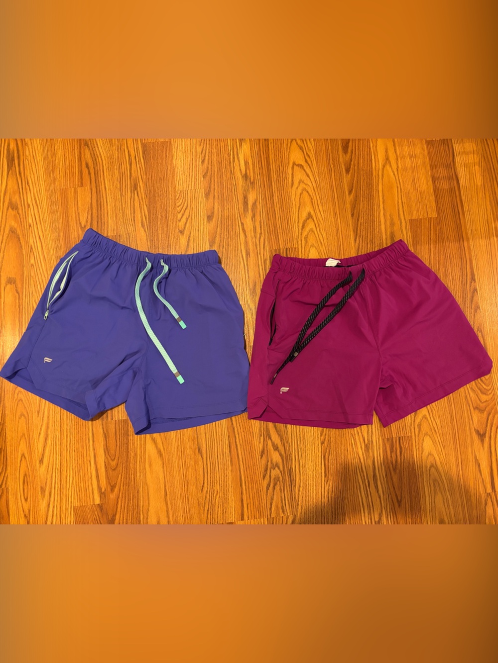 Fabletics Men's Athletic Shorts x 2, size Small,